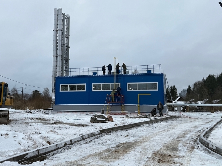 В Гнёздове завершают строительство новой котельной