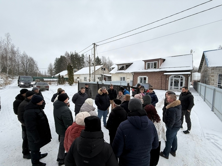 Глава Смоленска пообщался с жителями Подснежников