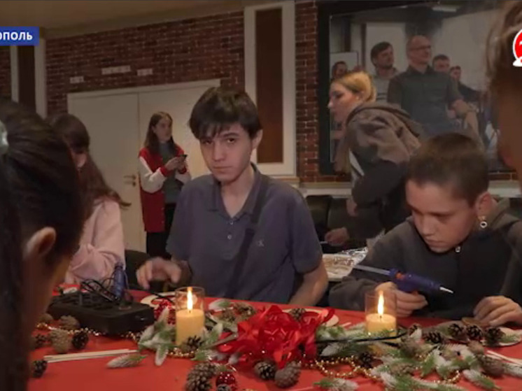 В Мелитополе провели предновогоднюю ярмарку для детей