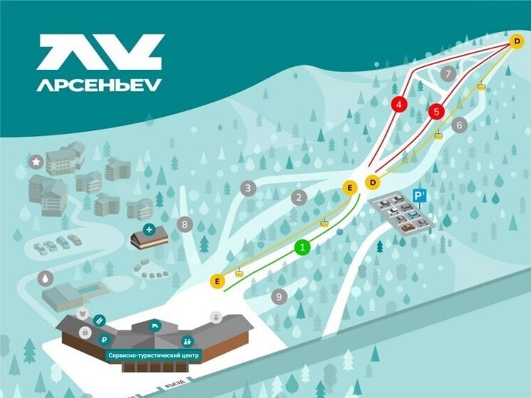 Приморский горнолыжный курорт «Арсениев» откроется накануне Нового года
