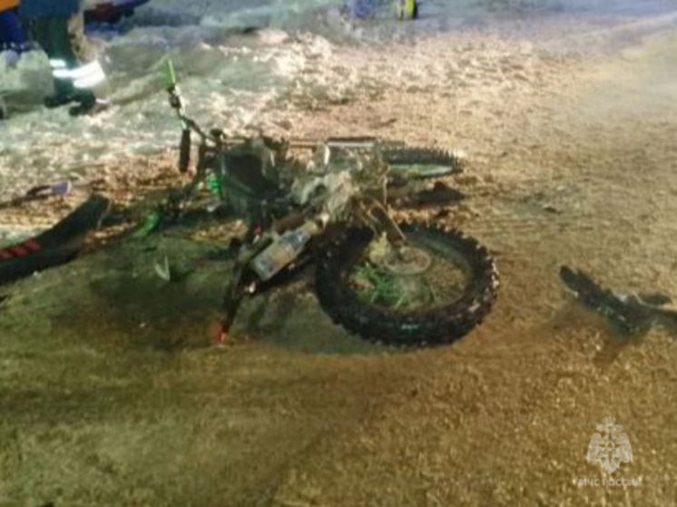 В Обнинске Ford врезался в мотоциклиста