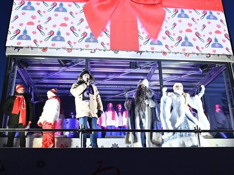 В Омске открылся первый пешеходный «Зимний Любинский»