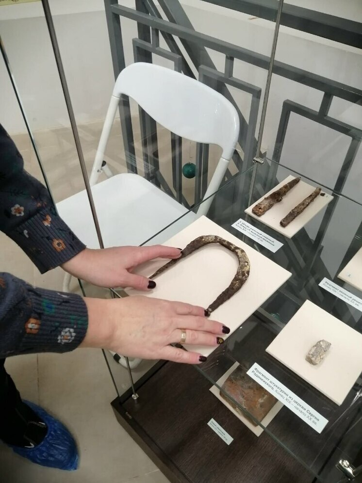 В калужском «Сергиевом ските» появился новый экспонат