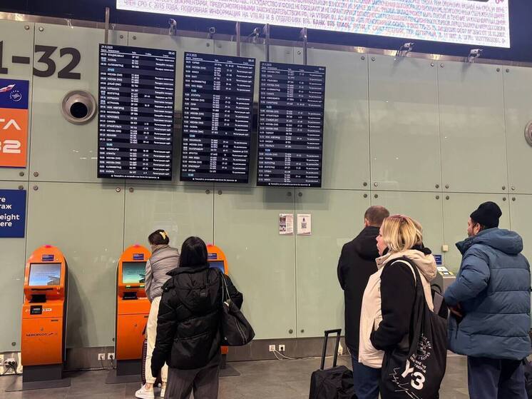 Аэропорт Пулково вернулся к работе в штатном режиме после ограничений