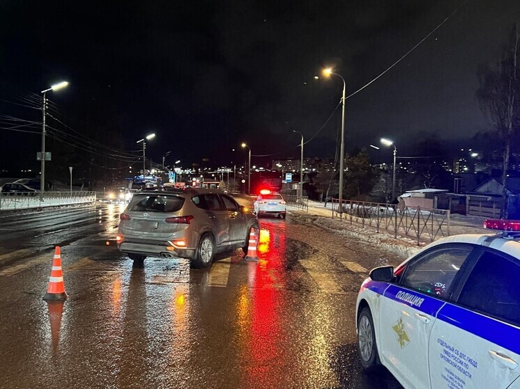 В Орле иномарка наехала на двоих мальчиков