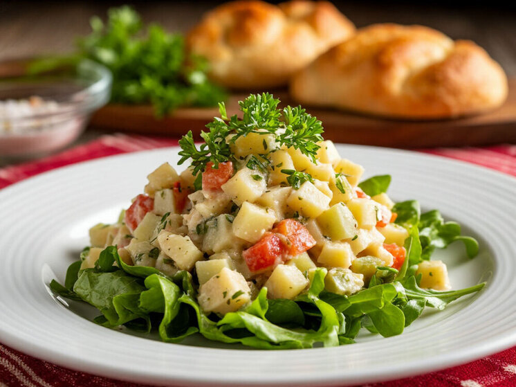 «Оливье» без майонеза: как уменьшить калорийность новогодних блюд