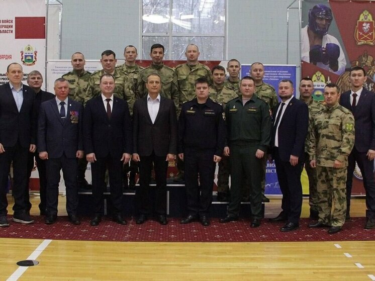 Тюменские росгвардейцы стали первыми на чемпионате Уральского округа