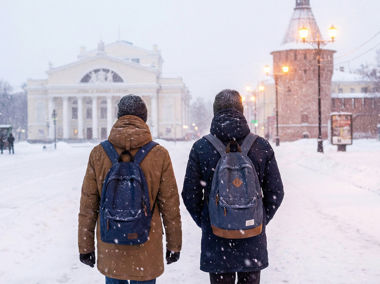 Желтый уровень опасности из-за снегопада объявили в Воронежской области