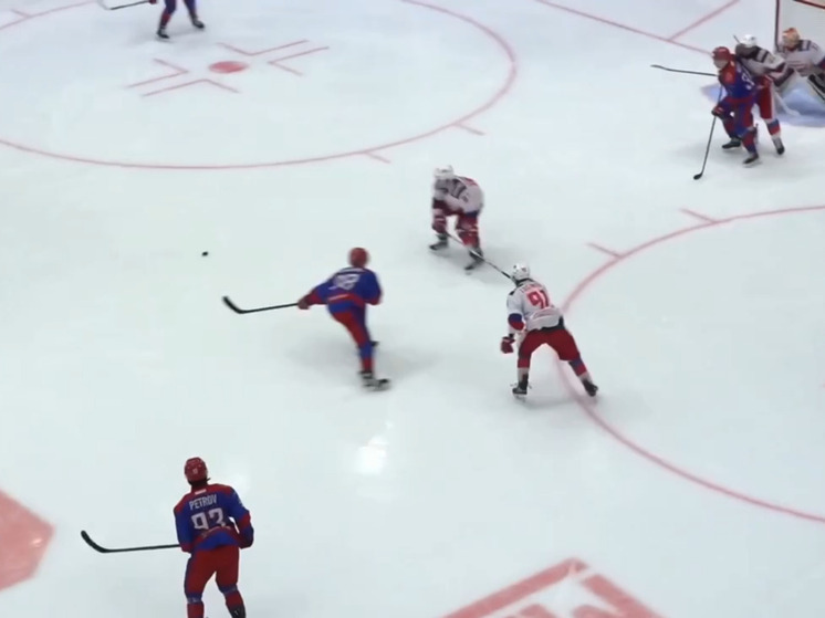  Тульская «Академия Михайлова — Юниор» обыграла «Красную Машину» на домашнем льду