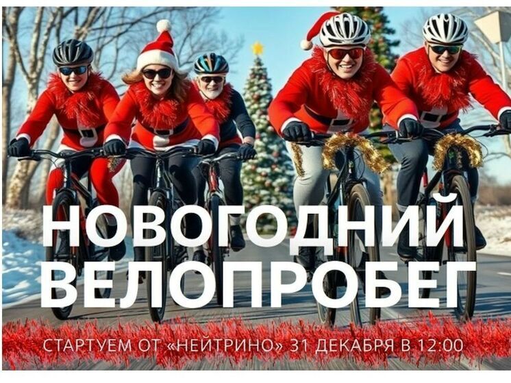 Десногорские велосипедисты встретят новый год в седле