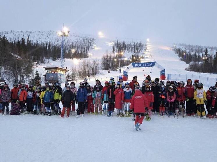 В Полярных Зорях состоялся Кубок губернатора по горнолыжному спорту