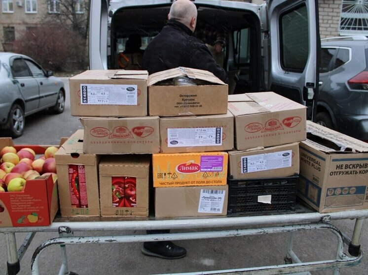 Липецкая область направила гуманитарную помощь в Горловку