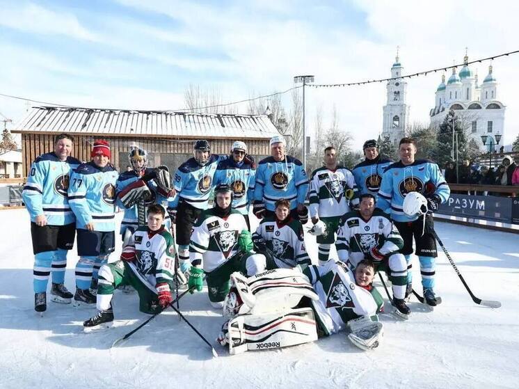 «Форпост» выиграл хоккейный турнир «Зимняя классика 3х3» в Астрахани