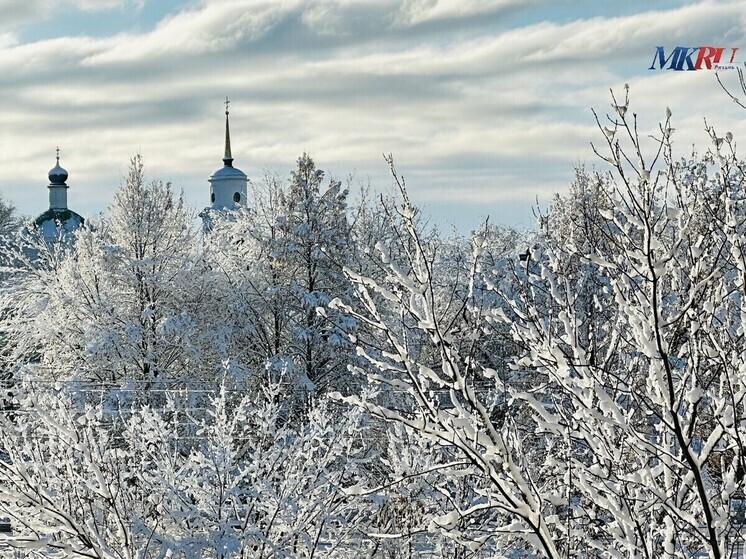 Небольшой снег и до -3 градусов мороза ожидается в Рязанской области