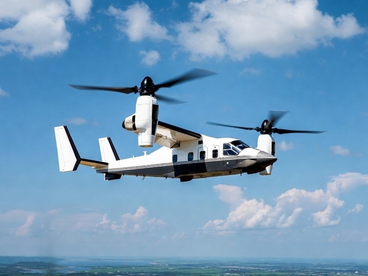 Китайцы подняли в небо первый в мире конвертоплан массой 6 тонн