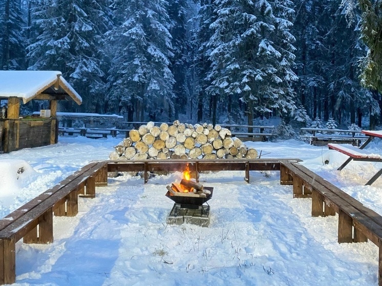 На Фонтанах создали семейную зону с костровой чашей