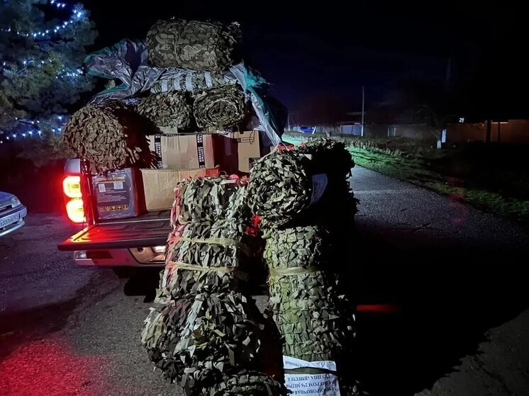 Гуманитарный груз из Новоалександровского округа доставлен бойцам на Херсонском и Запорожском направлениях