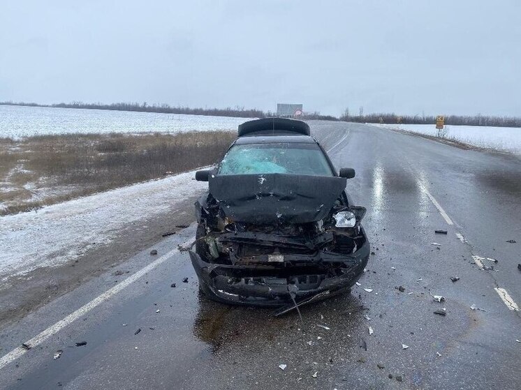 Три пассажира попали в больницу после массовой аварии на дороге «Воронеж – Луганск»