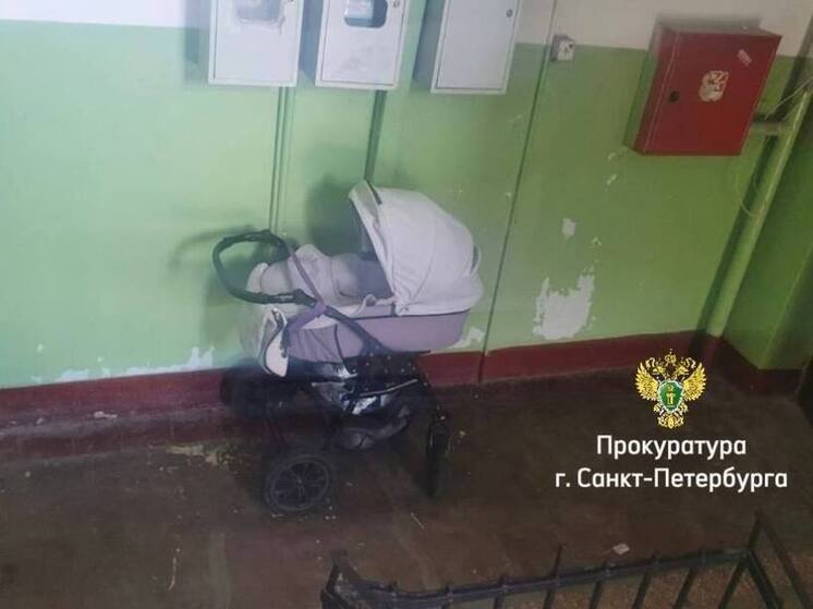 Оставившую свою дочь в коляске на лестничной клетке петербурженку будут судить