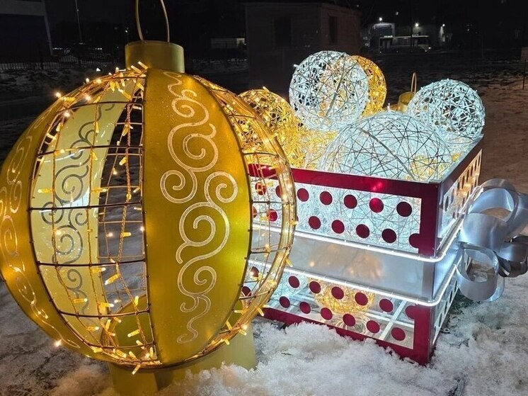 Все новогодние украшения установлены в Вологде