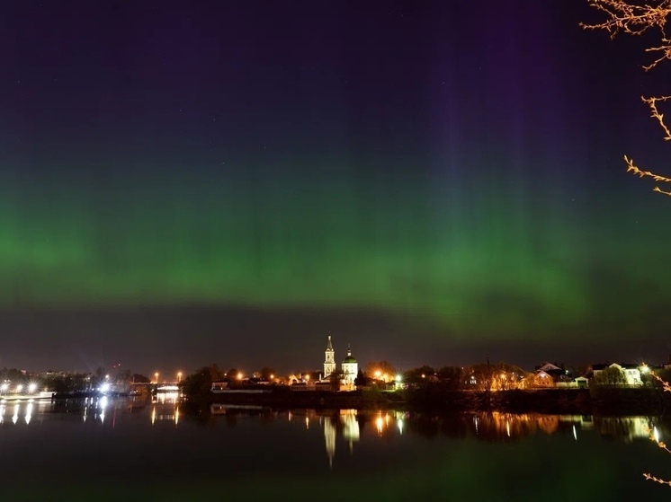 В новогодние праздники жители Тверской области, вероятно, смогут увидеть северное сияние