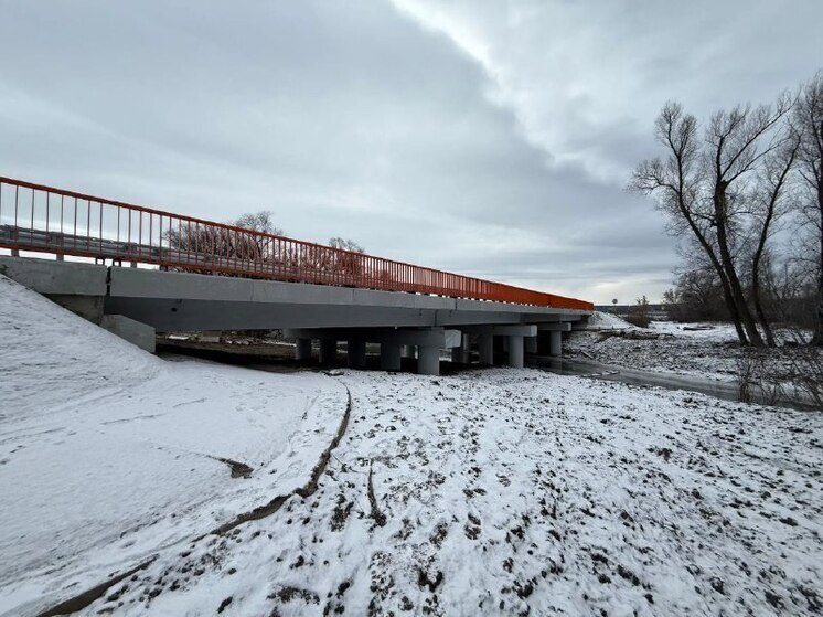 В Альшеевском районе Башкирии завершили ремонт моста