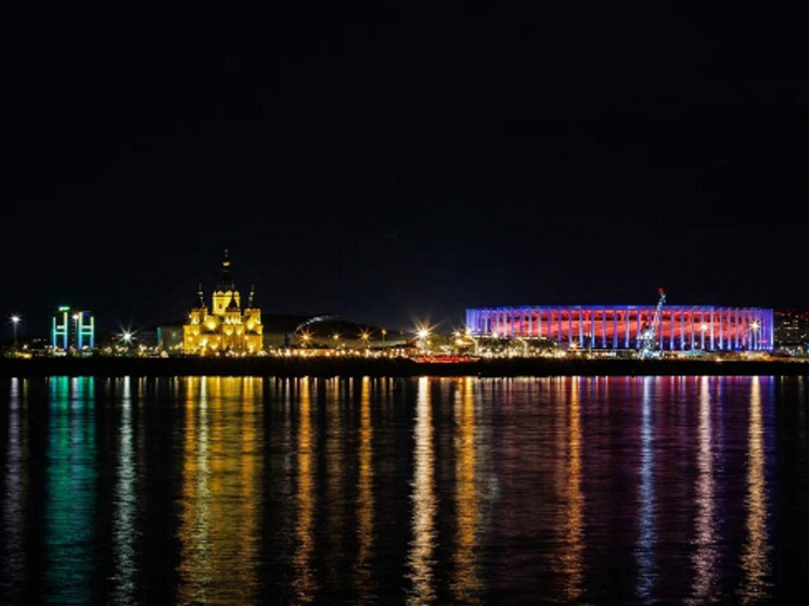 На «Совкомбанк Арене» в Нижнем включат праздничную подсветку