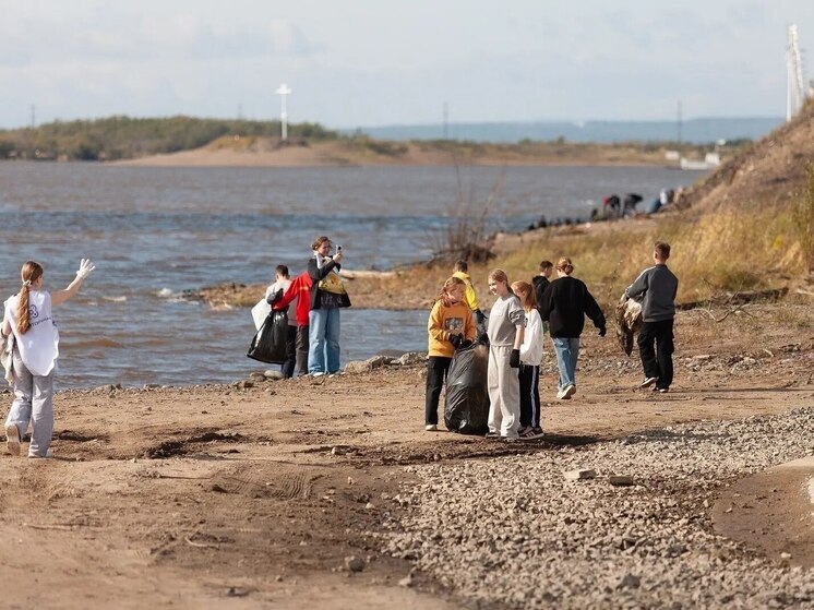 Коллектив комсомольского технопарка наградили за активную помощь экологии