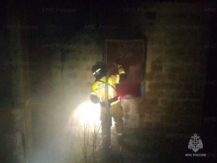 В херсонском селе Верхние Серогозы сгорел жилой дом