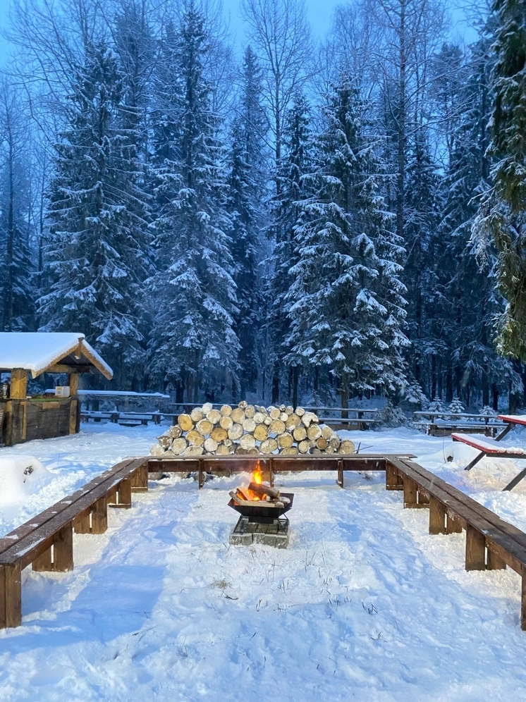 На трассе «Фонтаны» появилась семейная зона для отдыха