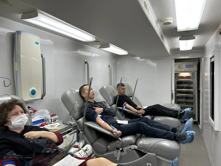 Донорские акции проходят в районах Калмыкии