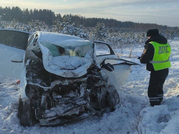 Двое взрослых и двое детей пострадали в ДТП с Lexus возле Белоярского