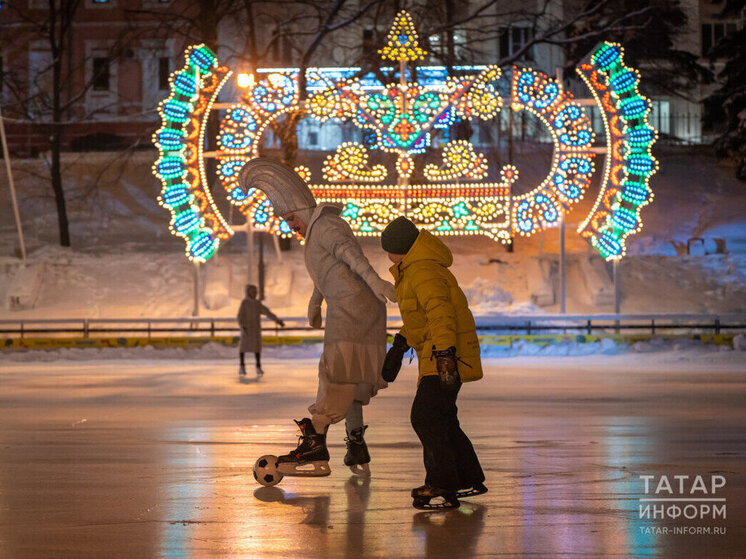 12 тысяч человек посетили в день открытия каток на «Черном озере» в Казани