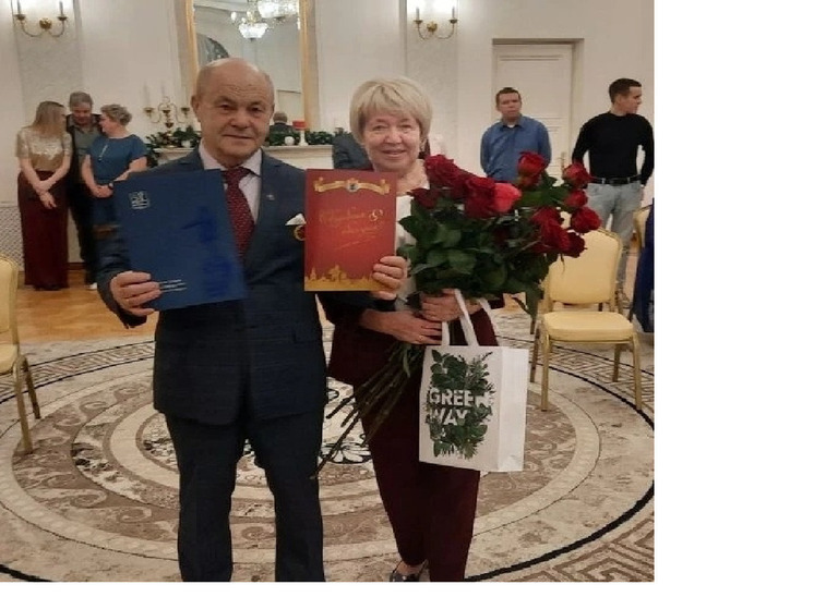 Золотой юбилей в Петрозаводске отметили супруги Ткаченко