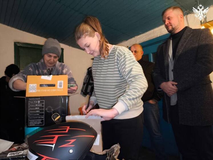 Калининградская область организовала доставку подарков в Херсонскую область