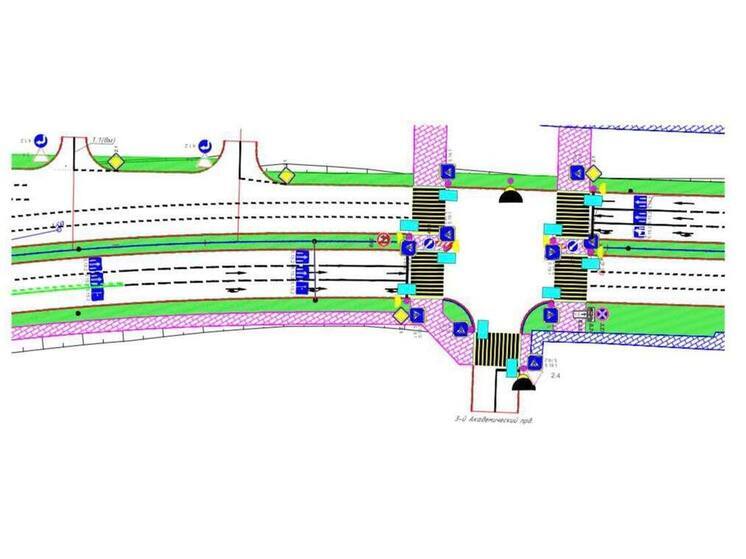 В Калуге перенастроят перекрёсток на Генерала Попова
