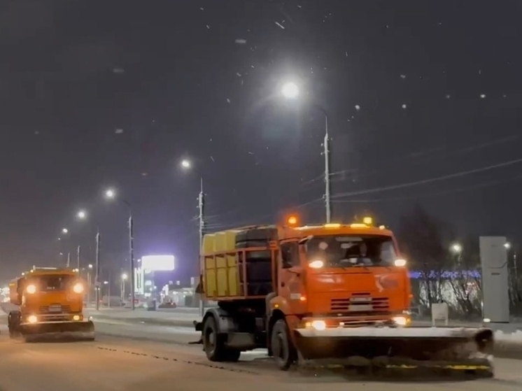 На расчистку дорог в Новгородской области вышли более 70 единиц техники