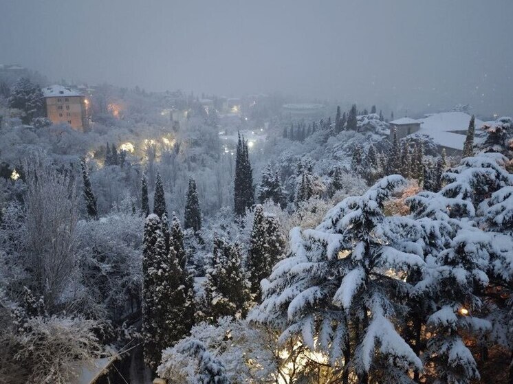 В Крыму объявлено предупреждение об угрозе схода лавин в горах