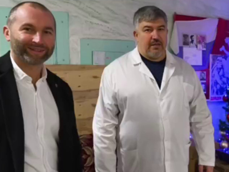 Новогодние подарки получила Каховская больница Херсонской области