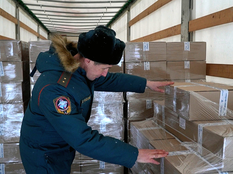 Детям из Запорожской области отправили сладкие подарки от правительства Тверской области