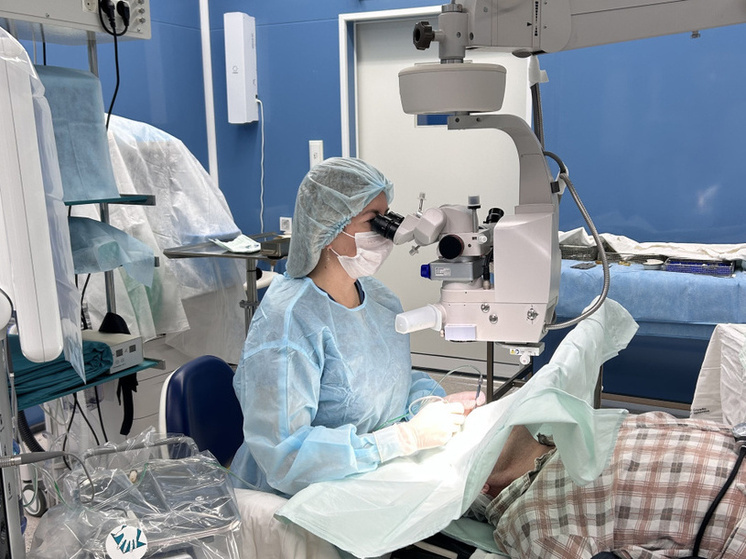 В Коми-Пермяцкой больнице с начала года выполнили более 400 офтальмологических операций