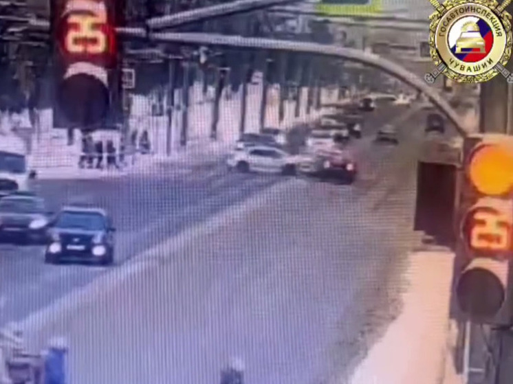 Женщина пострадала в ДТП в Чебоксарах