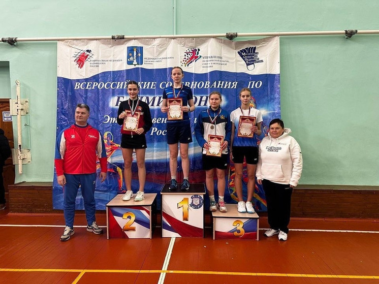 Орловская бадминтонистка завоевала бронзу на соревнованиях в Коломне