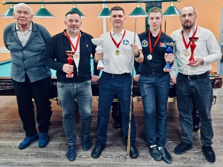 Первый чемпион Тамбова по бильярду после 10-летнего перерыва