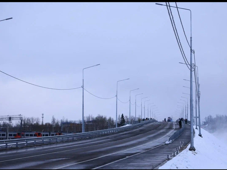 В Вязьме запущено движение по новому путепроводу на месте Панинского моста