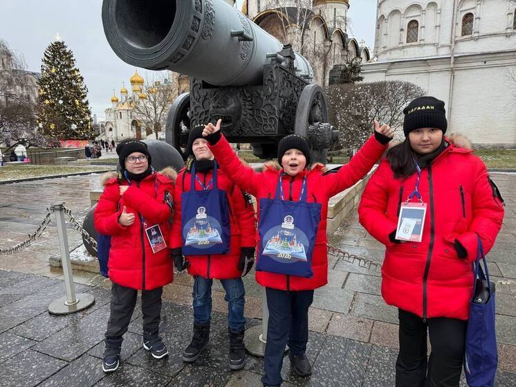 Четверо колымских школьников стали участниками главной ёлки страны в Кремле