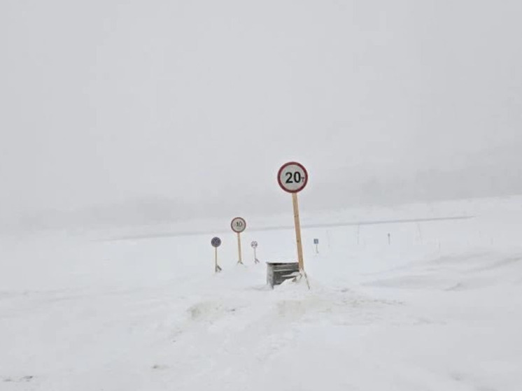 В Тюменской области повысили грузоподъёмность двух ледовых переправ через Иртыш