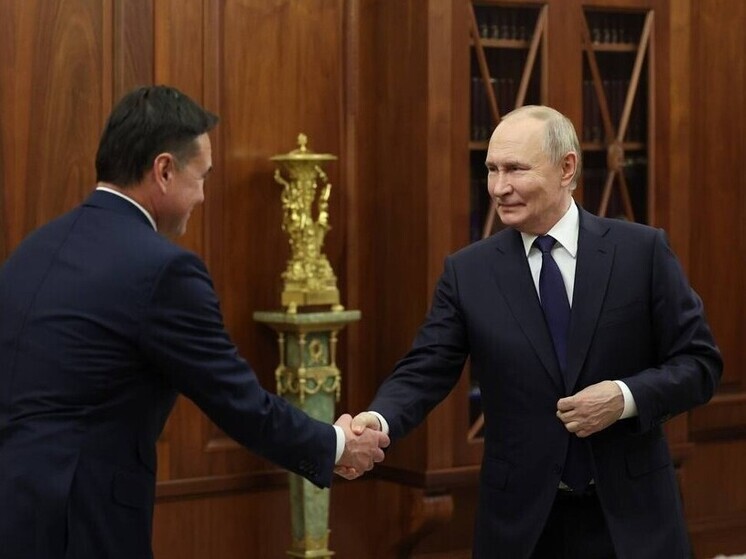 На встрече с президентом России Владимиром Путиным губернатор Московской области Андрей Воробьёв представил отчёт о ключевых направлениях социально-экономического развития региона