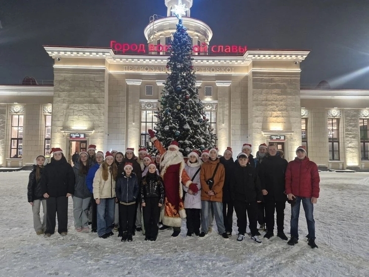 Школьники из Карелии отправились на встречу Нового года в «Артек»