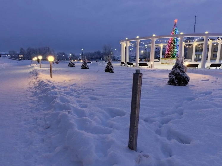 В Козьмодемьянске два школьника разбили фонари в техносквере «Сияние»